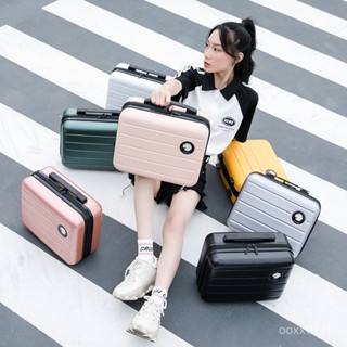 高端化妝箱手提韓版小型行李箱 男女便攜16寸多功能學生旅行收納包小清新手提箱包