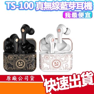現貨 免運 TS-100 藍牙耳機 無線耳機 降噪 運動 入耳式 藍芽 耳機 無線 TYPEC 安卓 APPLE