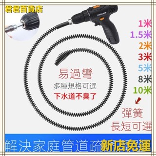 新店免運💚廚房下水道疏通神器專用工具電動管道疏通機一炮通馬桶疏通器 水管疏通器 排水管堵塞 水管阻塞