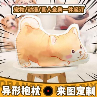 【販賣開心鋪】異形抱枕定製周邊毛絨公仔棉花娃娃二次元午睡靠枕畢設玩偶