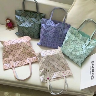 新店促銷🔥女包 日本三宅一生同款菱格包包幾何女包磨砂手提包包斜揹包通勤托特包BAOBAO包包可搭配錢包