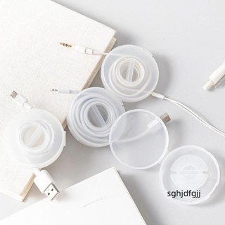 dfgjj|數據線收納盒 捲線器 電線收納 充電線收納盒 收線器 集線器 手機線收納盒 收線盒 收電線盒 線收納 理線器
