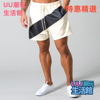 💓限時特惠💓男生運動休閒短褲 棉質健身慢跑短褲 大呎寸M-3XL