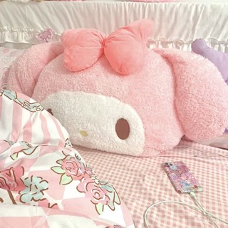 ✨桃園新品✨美樂蒂庫洛米公仔抱枕玉桂狗玩偶生日禮物靠枕床頭背靠墊女生睡覺