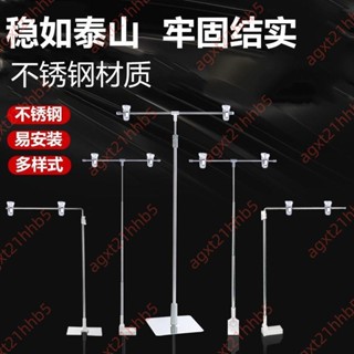 超值大賣%t型不銹鋼海報架臺式伸縮支架pop展示架桌面KT板架子廣告海報展架