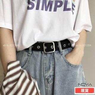 帆布皮帶女學生韓版百搭ins風時尚黑簡約裝飾牛仔褲腰帶男休閒潮 韓版皮帶 腰帶 配飾 皮帶 懶人皮帶 時尚配件