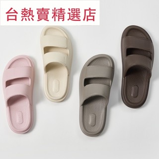 熱賣精選 時尚多色雙綁帶拖鞋男女通用室內防滑設計夏季戶外露營拖鞋大尺寸35-47