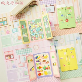 【販賣開心鋪】冰箱收納貼紙 創意貼紙 手工DIY 場景貼紙 裝飾素材貼畫
