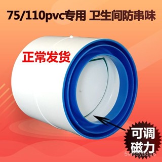 🔥臺灣出貨-衛生間止迴閥 110/75PVC管道止逆閥浴霸排風扇換氣扇排氣扇防味閥