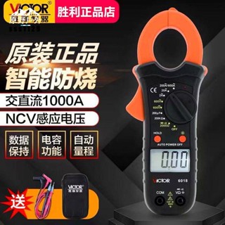 【臺灣出貨】三用電表 電流表 鉗形電流表 VC6018鉗型萬用表 VC606A/B/C 數字高精度 交直流鉗表 優等品