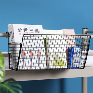 【新品推薦】床上掛籃學生宿舍收納架收納盒好物床頭開學寢室置物架上下鋪床邊