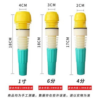 🔥臺灣出貨🔥【30天熱銷2726件】園林澆花噴頭園藝澆水4分6分1寸農用澆菜水管灑水噴水器花灑水槍