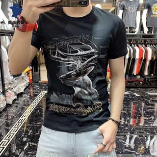 簡尚 夏季新款短袖男士打底衫棉t體恤 高檔半袖潮流韓版T恤 男裝上衣YU