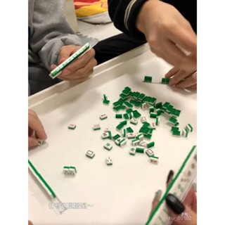 臺灣熱銷 迷你麻將網紅小麻將mini積木手搓宿捨家用旅行戶外便攜式