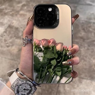 簡約玫瑰 蘋果16 15 Plus iPhone14 13 12 11 Promax XR XS 87P手機殼 大孔硬殼