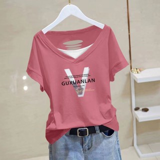 🔥臺灣出貨🔥【店鋪熱銷】純棉短袖上衣女2024夏季新款百搭寬鬆顯瘦胖mm小眾洋氣韓版T恤潮 JOWA