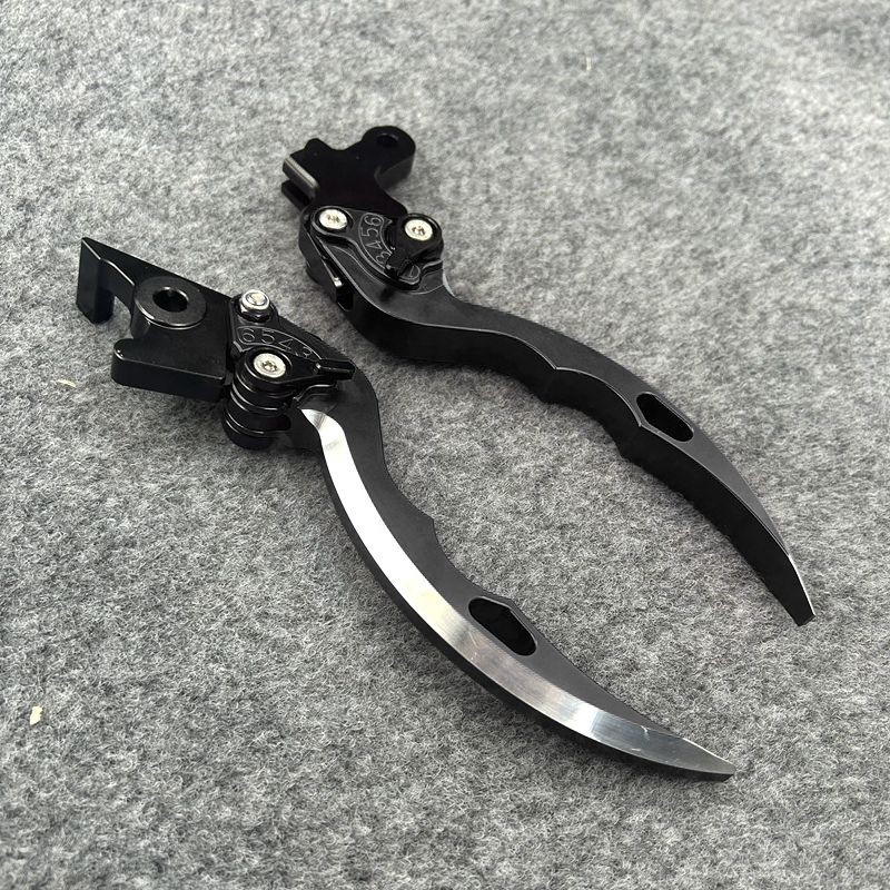 臺灣熱賣適用三陽MAXSYM400 改裝CNC帶駐車功能剎車牛角 手柄手把拉桿配件