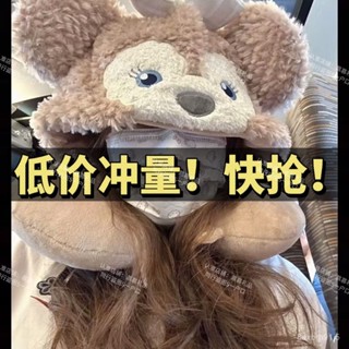 午睡枕 趴枕 趴睡枕 趴趴枕【4771人好評】莉莉小熊可愛U形頸枕二閤一連帽頸枕辦公旅行護頸枕頭午睡休息枕 UZEA