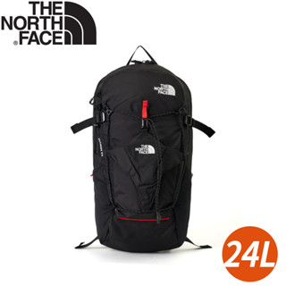 【The North Face 24L 防潑水大容量休閒後揹包《黑》】8BKF/筆電包/登山包/雙肩包/通勤揹包