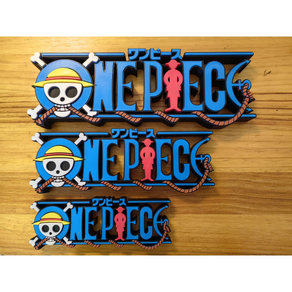 海賊王 航海王 One Piece Logo 立體字體 立牌 招牌 手辦 擺件 海贼王手办 立体招牌