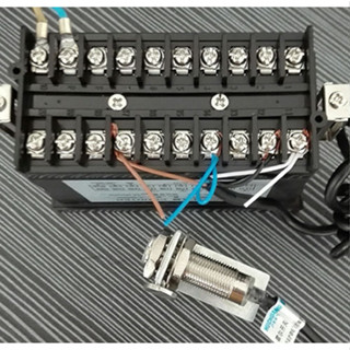 新上電子數顯計數器計米器加減可逆測長儀長度測量儀ZNJC2-6E1R送支架可開票