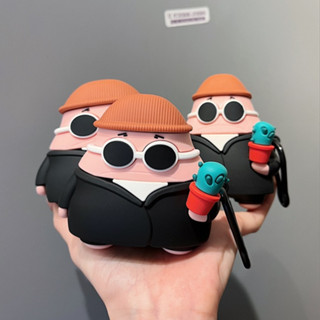 研覓推薦✈殺手胖胖星AirPods4pro2保護套3代2代1代蘋果耳機套矽膠防摔保護藍牙耳機殼創意生日禮物批發