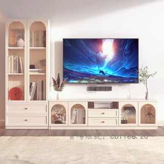 新品 小巧電視櫃 電視櫃 旁 小邊櫃 五斗櫃 組合 展示櫃 客廳法奶油風立櫃收納