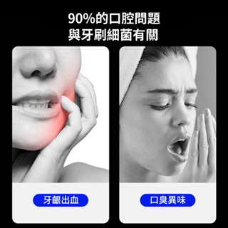 A·Y消毒牙刷架輕奢華牙刷架 智慧牙刷消毒器 免打孔牙刷架 紫外線殺菌牙刷架 無痕牙刷架 牙膏架