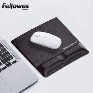 高階品質🎁免運🚚 範羅士(Fellowes) 滑鼠墊 人體工學鼠標墊 絲質記憶棉 鼠標護腕墊