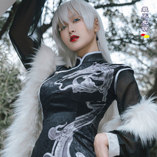 🍁蝦皮熱銷🍁 咒術回戰cosplay服裝五條悟cos服旗袍5t5老師同人性轉動漫服裝