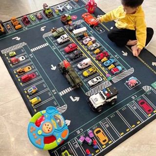🖍️可客製🖍️ 客廳地毯 高階輕奢臥室地毯 沙發地毯 地墊停車場兒童爬行遊戲賽道公路交通定製幼兒園客廳早敎臥室地毯