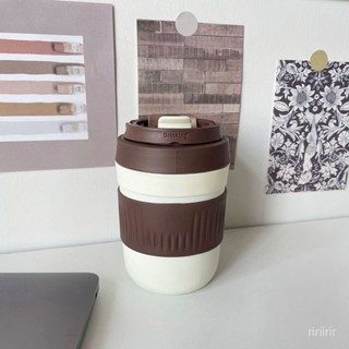 🔆便攜大容量水杯🔆咖啡杯便攜ins玻璃杯吸管杯高顏值隨行杯牛奶杯大容量兩用辦公 HKM1