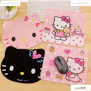 免運⛅可愛ins滑鼠墊可愛卡通hellokitty滑鼠墊個性貓頭造型辦公筆記本電腦滑鼠墊ｊｙｙ
