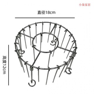 空氣炸鍋烤架 立式烤架烤串 不銹鋼空氣炸鍋烤架專用 燒烤架 氣炸鍋燒烤架 氣炸鍋燒架【烤24串】空氣炸鍋新款燒烤架圓形吊