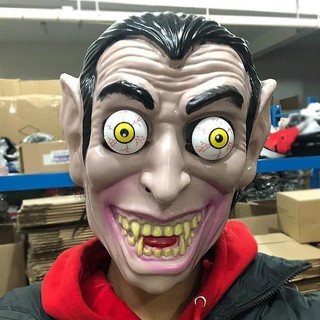 鬼臉面具 面具全臉 小丑面具 萬聖節恐怖面具 全臉嚇人cos劇本殺 密室大逃脫NPC鬼臉道具鬼屋頭套