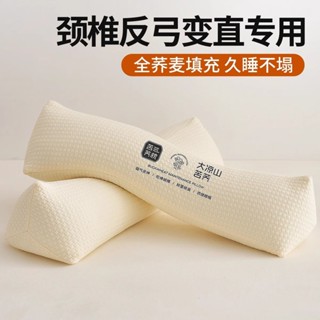 現|貨🔥免運臺灣出貨三角頸椎枕頭成人護頸椎助睡眠頸椎專用枕頭雙人全蕎麥硬糖果脖枕