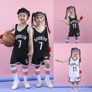 臺灣熱銷 籃球服 套裝 兒童小學生籃球服背心套裝夏籃網杜蘭特7歐文11號男童女孩幼兒園