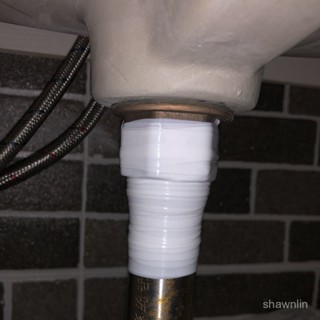 ⚡️桃園出貨⚡️pvc下水管接頭 漏水密封止漏排汙水管 溢水防臭耐低溫防水堵漏膠帶 小口徑防臭塞 洗衣機排水管道矽膠密封