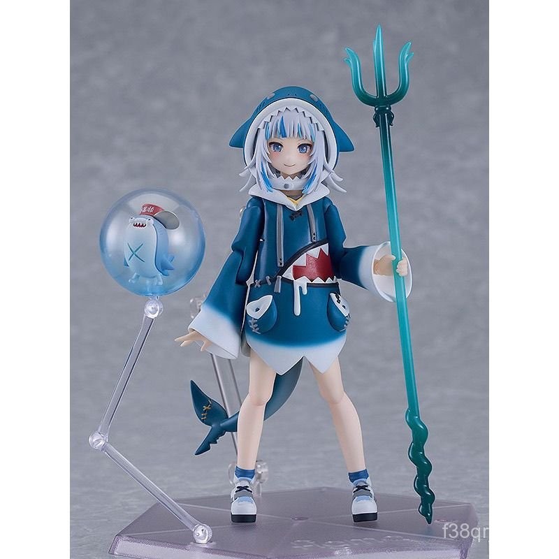 臺灣出貨⭐ 正版⭐ Figma 618 Hololive 鯊魚娘 噶嗚 古拉 Gawr Gura 可動手辦