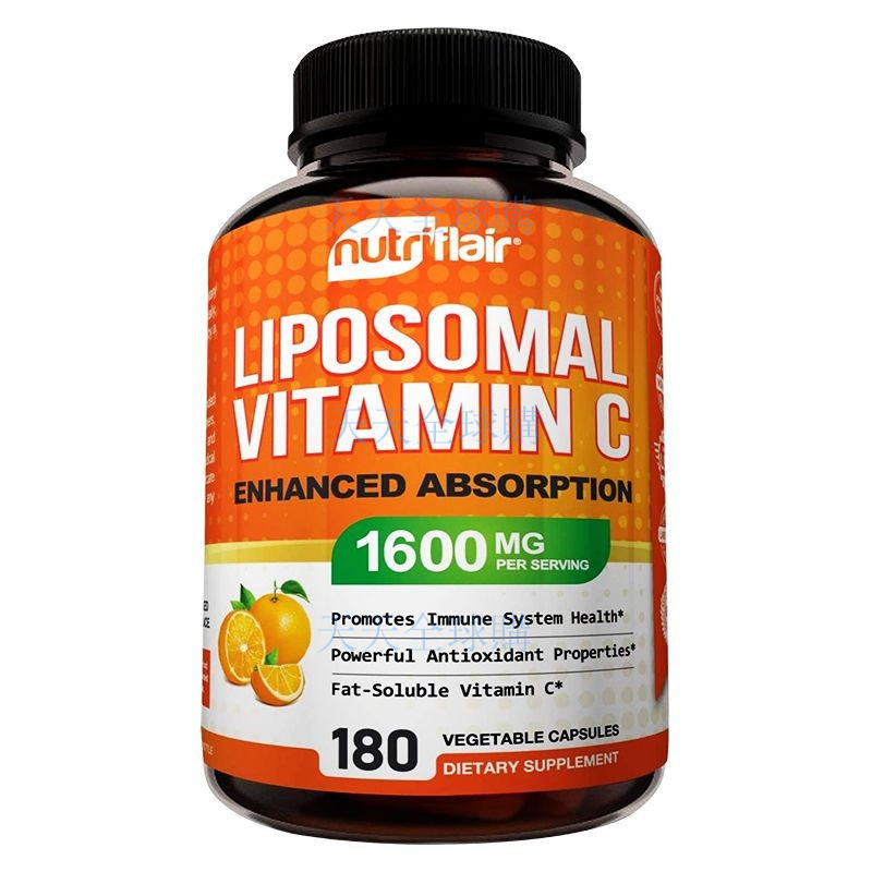 【天天代購】美國 NutriFlair Liposomal 脂質維生素C 天然VC 增強抵禦 180粒