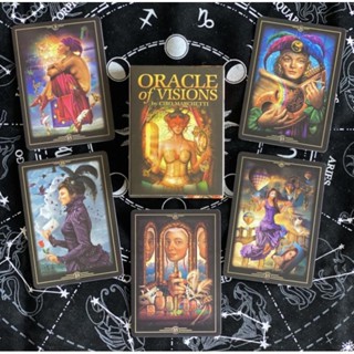 Oracle of Visions 視覺英文神諭定製卡牌送中文翻譯牌袋 多趣美桌遊