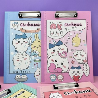 檔案夾✨吉伊卡哇chiikawa夾墊板夾板a4寫字檔案夾A4紙質學生試卷夾收納夾 風琴夾
