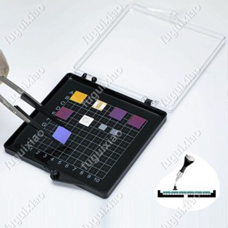 【楓葉精品】電子晶片盒矽片盒自吸附膠盒防靜電自吸自粘晶圓元器件收納盒多格 #fuguixiao