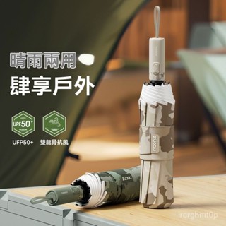 【左都】高能反嚮傘 10骨 加強抗風 快乾布 鈦鋁閤金 自動傘 雨傘 防潑水 自動折疊傘左都全自動迷彩雨傘男士加大加厚加