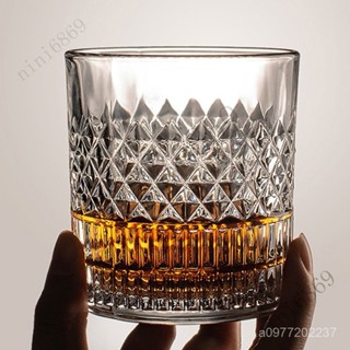 玻璃杯 水杯 酒杯 紅酒杯 果汁杯 高顔值ins玻璃杯 刻花威士忌酒杯 創意啤酒杯 家用餐廳新款冰咖啡杯