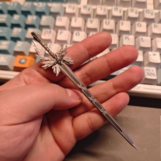 原神隊長武器單手劍1/12 遊戲模型3d列印 適配機娘高達 僅配件 無模型