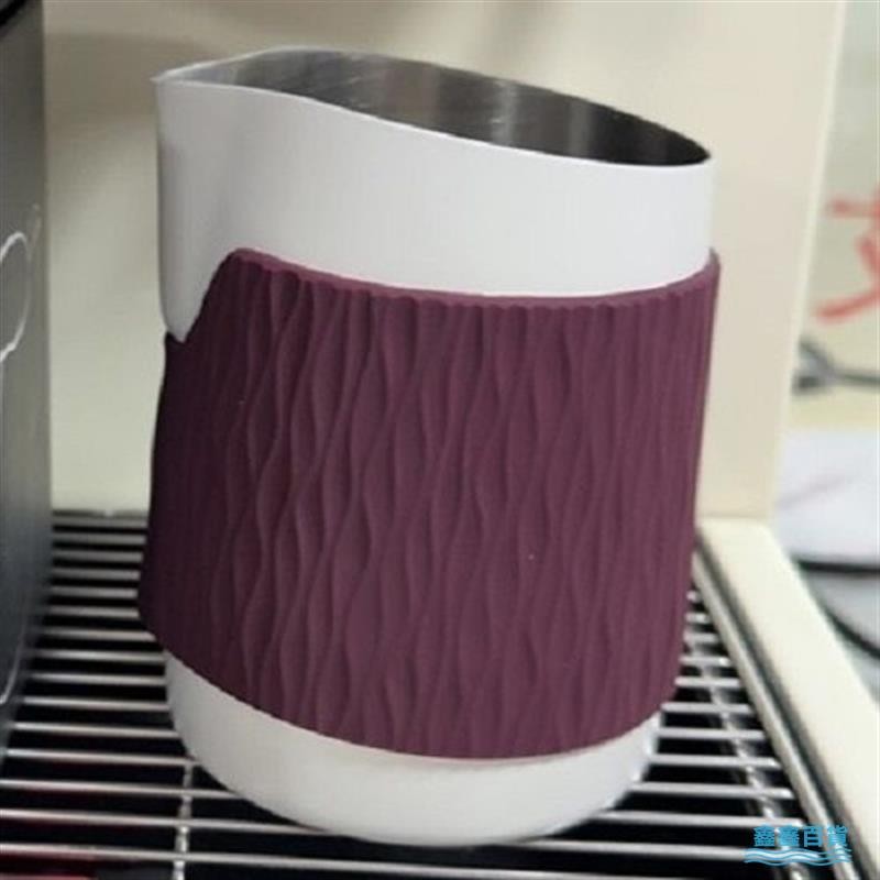 🍀鑫鑫百貨🍀WPM惠家拉花缸450ml咖啡拉花杯奶泡杯不銹鋼斜口尖嘴圓嘴
