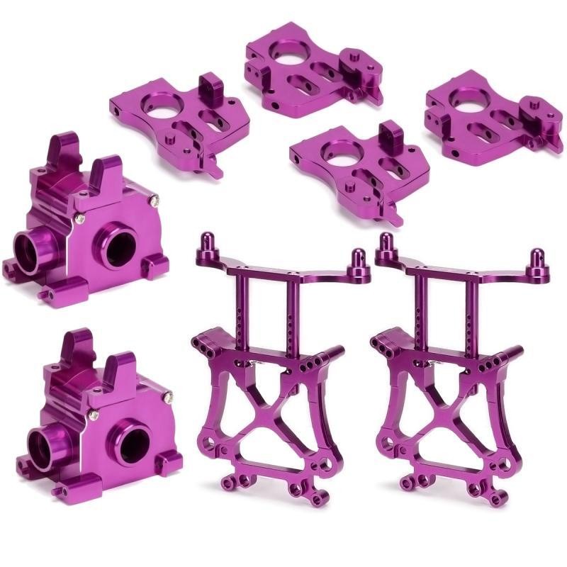❀JA01❀鋁合金波箱殼 支架 車殼柱 支撐架 1/8 HPI SAVAGE 大F 4.6 5.9