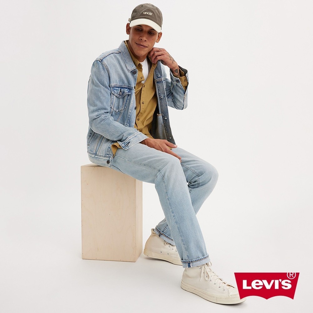 Levis  511低腰修身窄管牛仔褲 / 淺藍水洗/赤耳/寒麻纖維/彈性布料 男款 熱賣單品 04511-5838