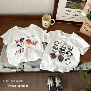 ✨HELLOBABY童裝店✨純棉 兒童上衣 童裝 男童短袖 夏季兒童T恤 百搭上衣 女童上衣 兒童短袖